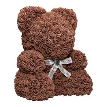 Beauty And The Beast Big Teddy Bear Brown Roses